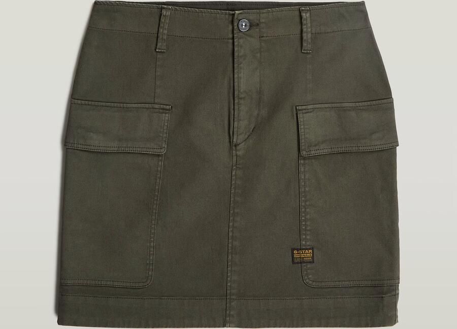 G-Star RAW Short Cargorok Grijs Dames - Foto 3