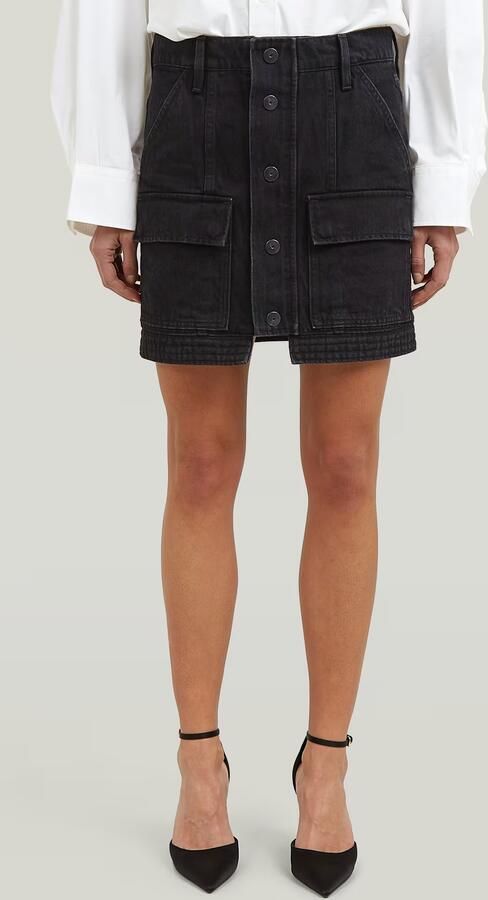 G-Star RAW Short Cargorok Zwart Dames