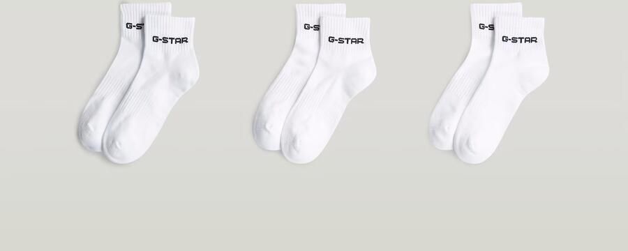 G-Star RAW Korte sokken GROVE 3 PACK ANKLE SPORTS SOCKS (set 3 paar) - Foto 3