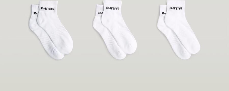G-Star RAW Korte sokken GROVE 3 PACK ANKLE SPORTS SOCKS (set 3 paar) - Foto 6