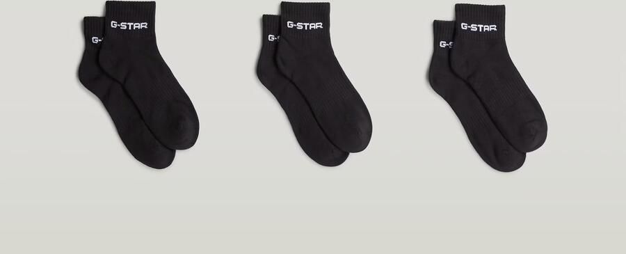 G-Star RAW Korte sokken GROVE 3 PACK ANKLE SPORTS SOCKS (set 3 paar) - Foto 6
