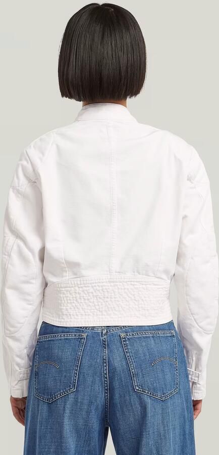 G-Star RAW Short Moto Jack Wit Dames - Foto 5