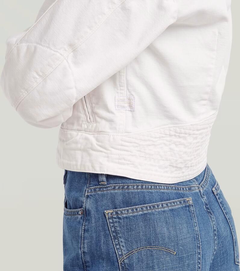 G-Star RAW Short Moto Jack Wit Dames - Foto 2