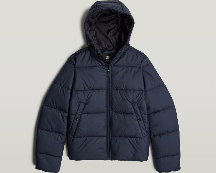 G-Star RAW Short Puffer Donkerblauw Dames - Foto 7