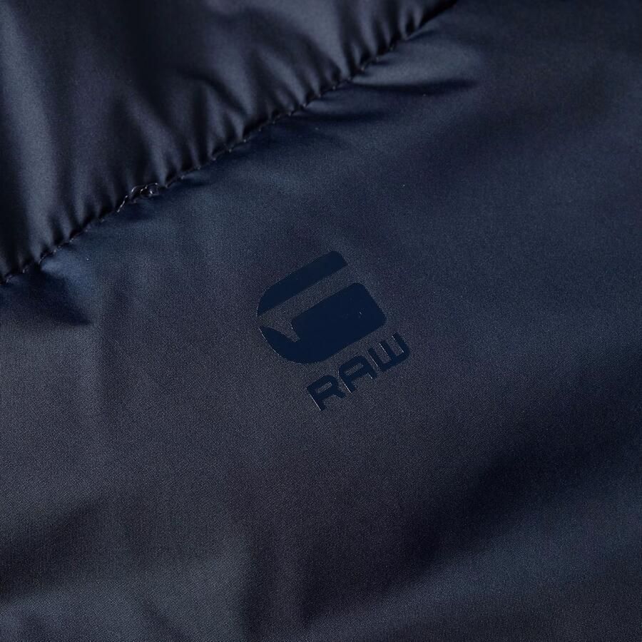 G-Star RAW Short Puffer Donkerblauw Dames - Foto 6