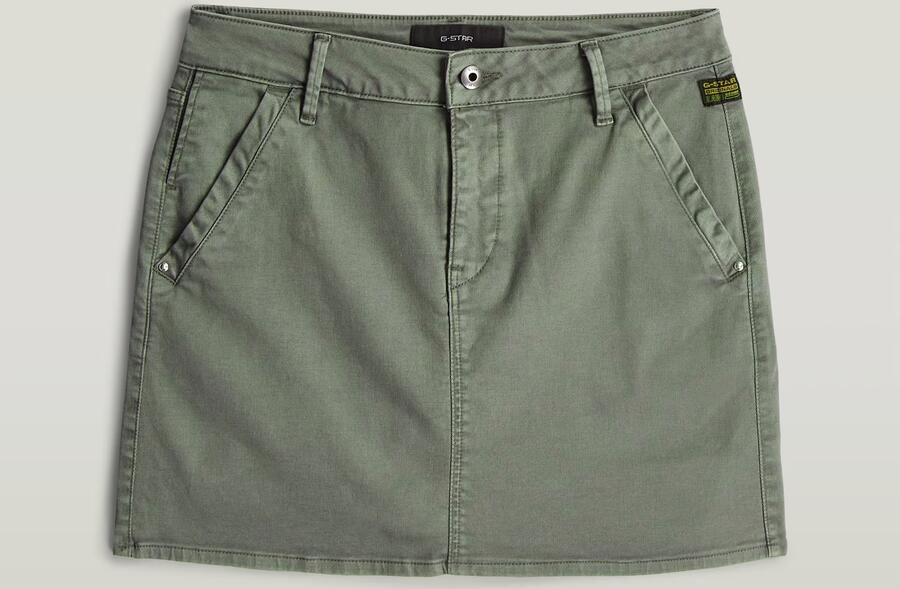 G-Star RAW Short Rok Groen Dames - Foto 4