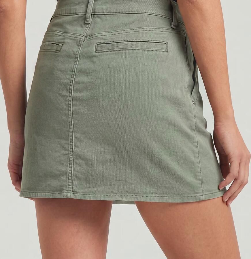 G-Star RAW Short Rok Groen Dames - Foto 3