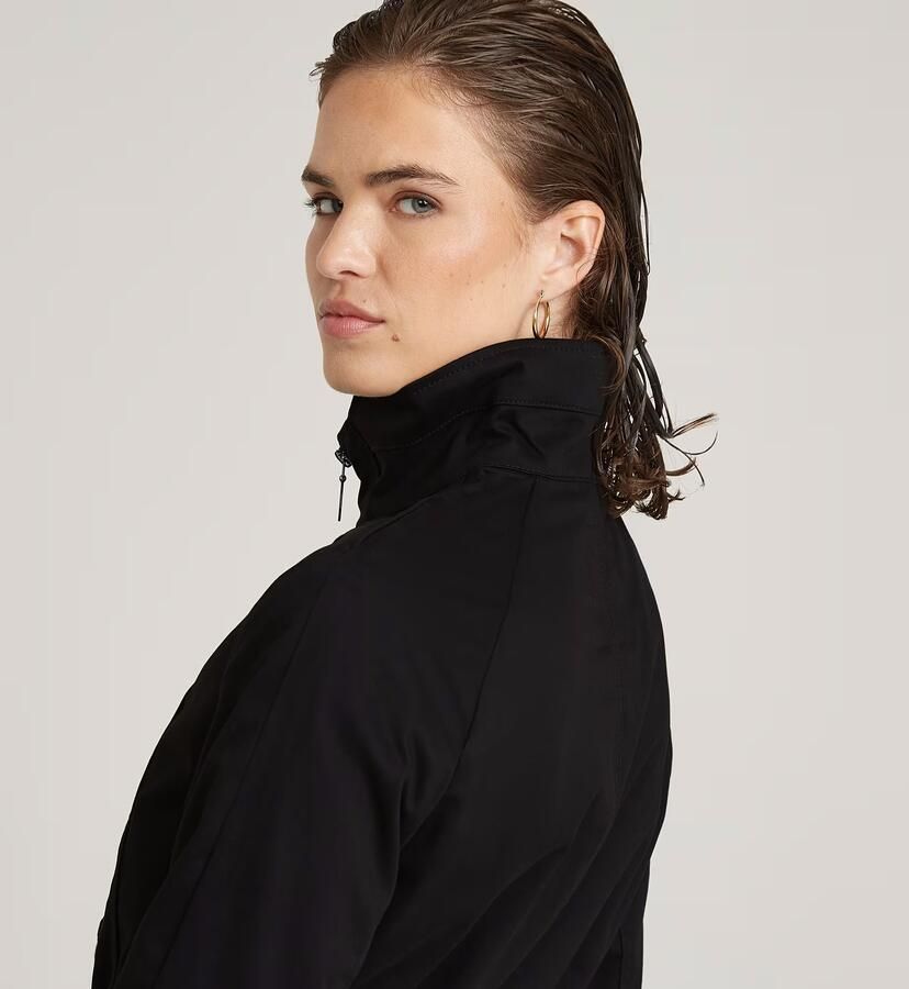 G-Star RAW Short Trenchcoat Zwart Dames - Foto 5