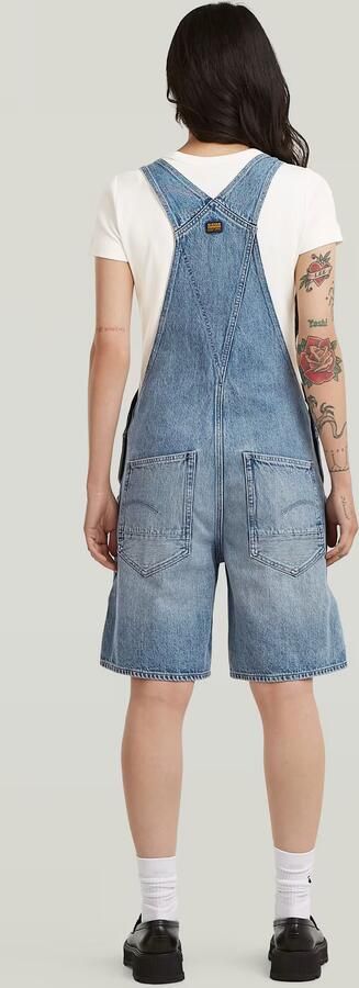 G-Star RAW Short Tuinbroek Lichtblauw Dames - Foto 7