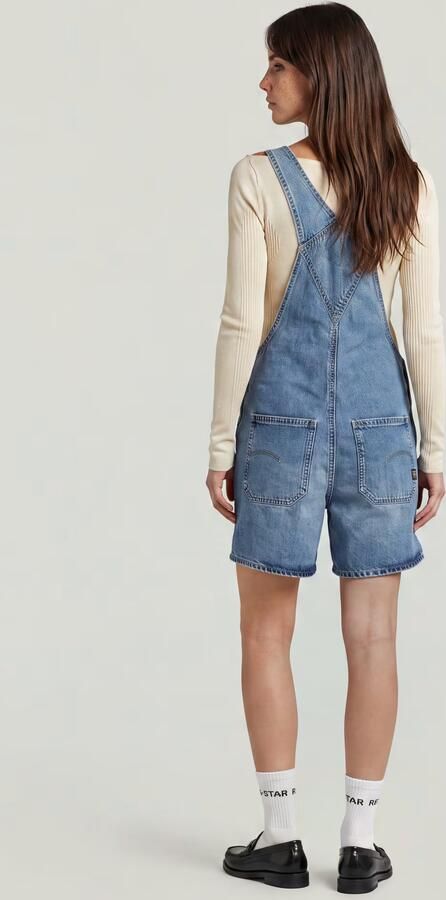 G-Star RAW Short Tuinbroek Midden blauw Dames - Foto 5