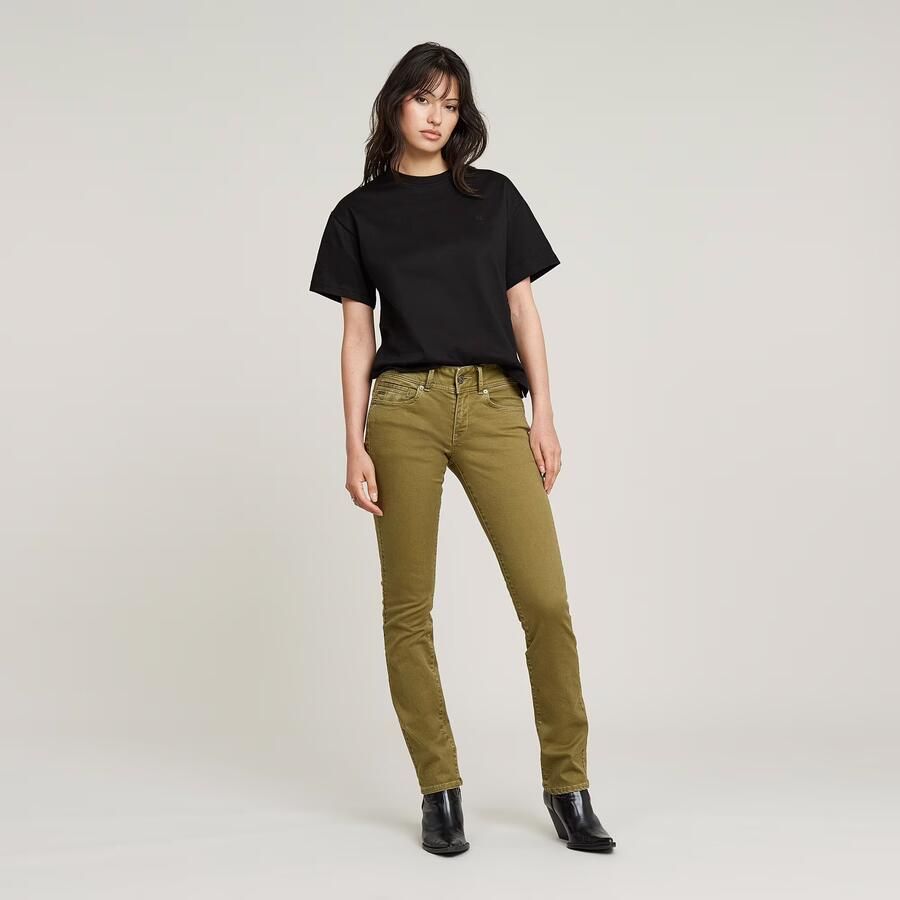 G-Star RAW Side Buttons Relaxed Top Zwart Dames - Foto 2