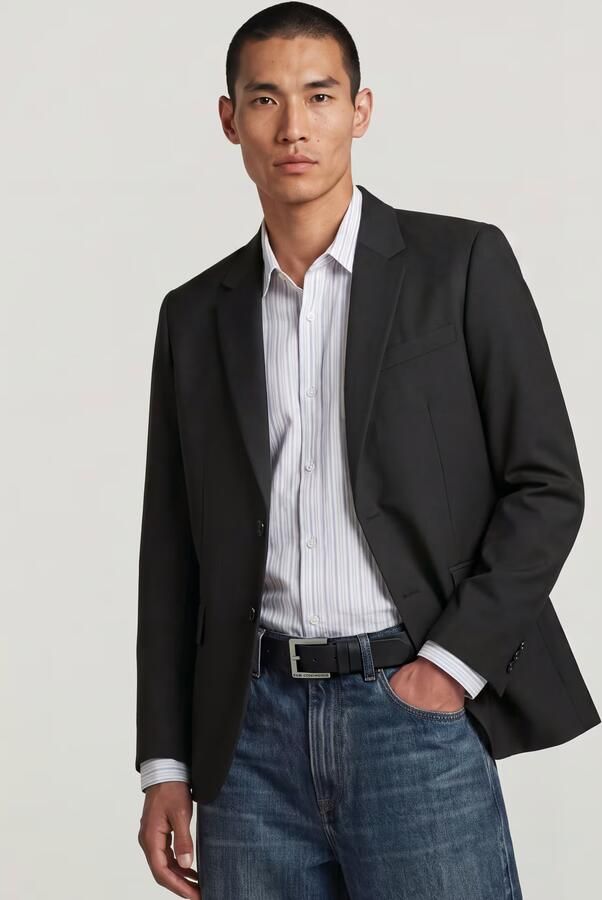 G-Star RAW Single Breasted Blazer Zwart Heren - Foto 6