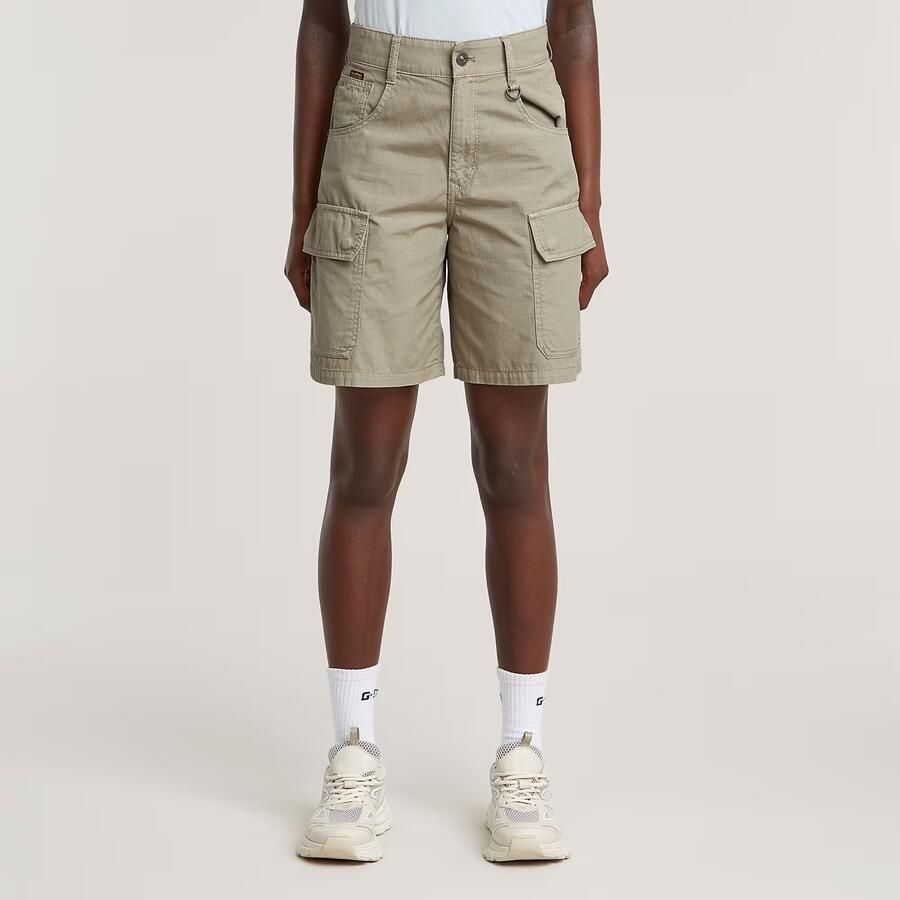 G-Star RAW Skater Cargo Bermuda Short Beige Dames - Foto 7