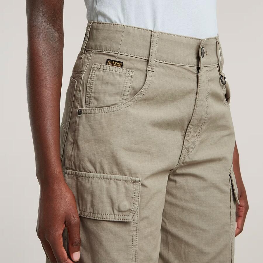 G-Star RAW Skater Cargo Bermuda Short Beige Dames - Foto 2