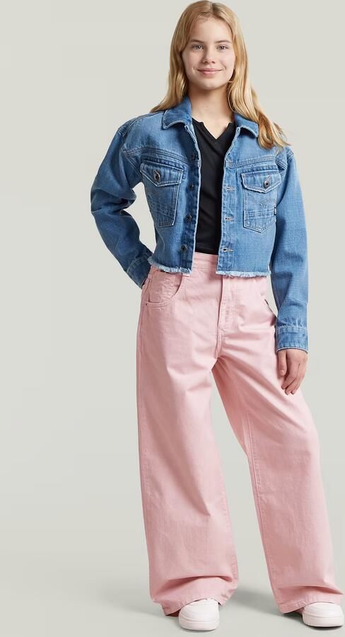 G-Star RAW Skater High Loose Broek voor meisjes Roze meisjes - Foto 6