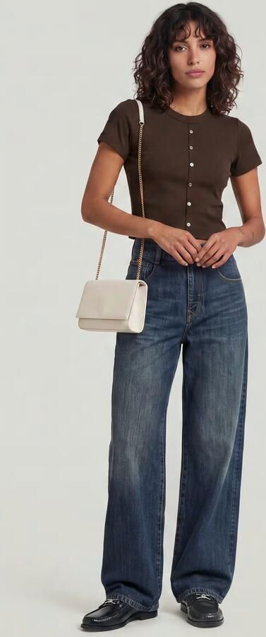 G-Star RAW Skater High Loose Jeans Anders Dames - Foto 6