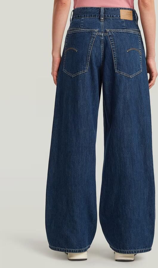 G-Star RAW Skater High Loose Jeans Donkerblauw Dames - Foto 12