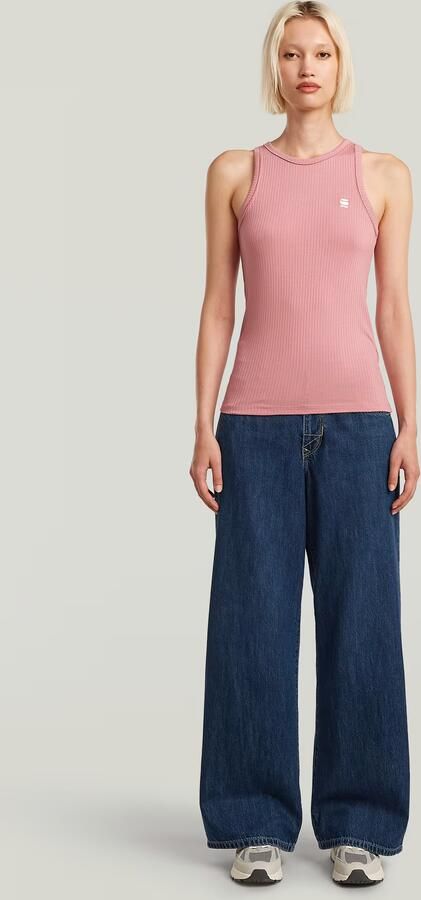 G-Star RAW Skater High Loose Jeans Donkerblauw Dames - Foto 14