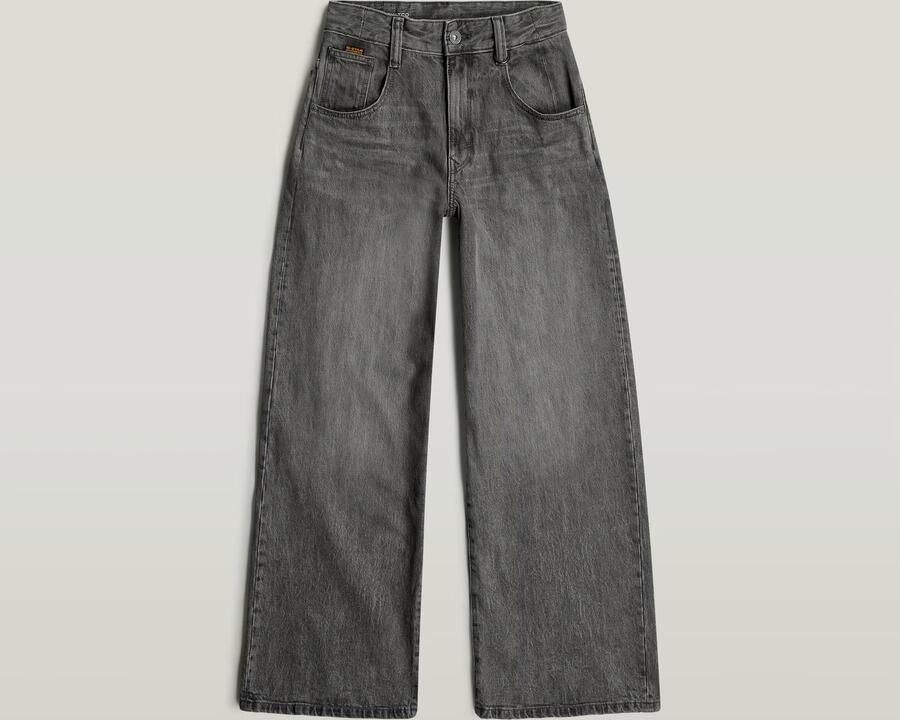 G-Star RAW Skater High Loose Jeans Grijs Dames - Foto 6