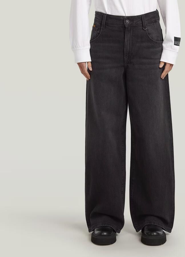G-Star Raw High loose fit jeans met labeldetail model 'Skater'