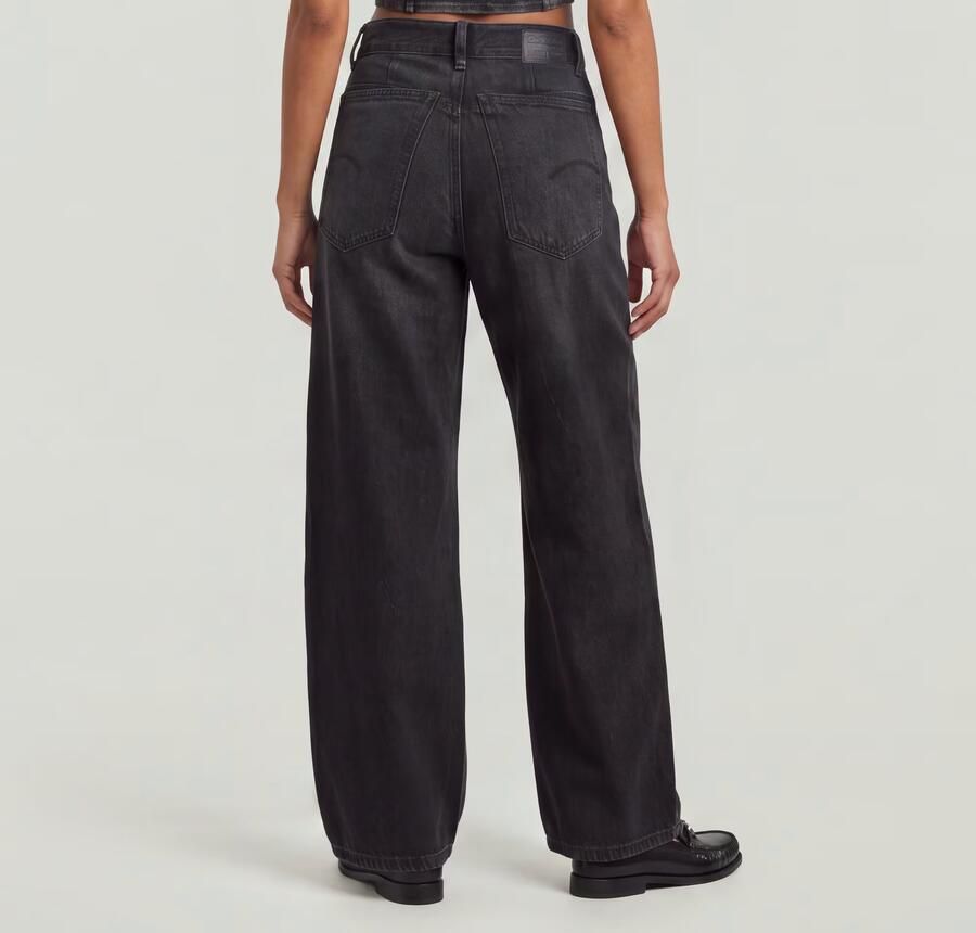 G-Star RAW Skater High Loose Jeans Grijs Dames - Foto 6