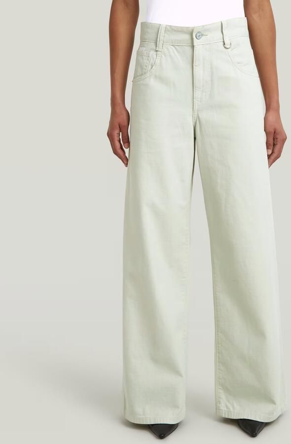 G-Star RAW Skater High Loose Jeans Groen Dames - Foto 7