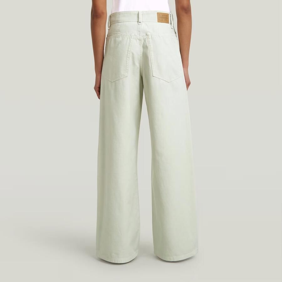 G-Star RAW Skater High Loose Jeans Groen Dames