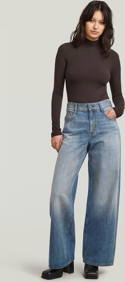 G-Star Raw High Loose fit jeans in used-look model 'Skater' - Foto 7
