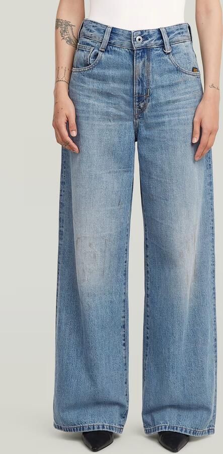 G-Star RAW Skater High Loose Jeans Lichtblauw Dames