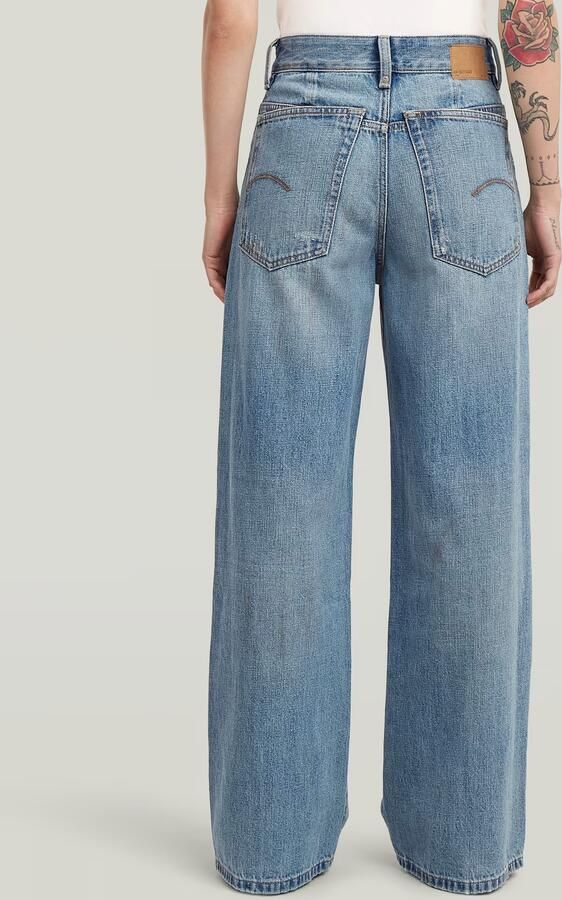 G-Star RAW Skater High Loose Jeans Lichtblauw Dames - Foto 5