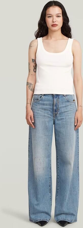 G-Star RAW Skater High Loose Jeans Lichtblauw Dames - Foto 7