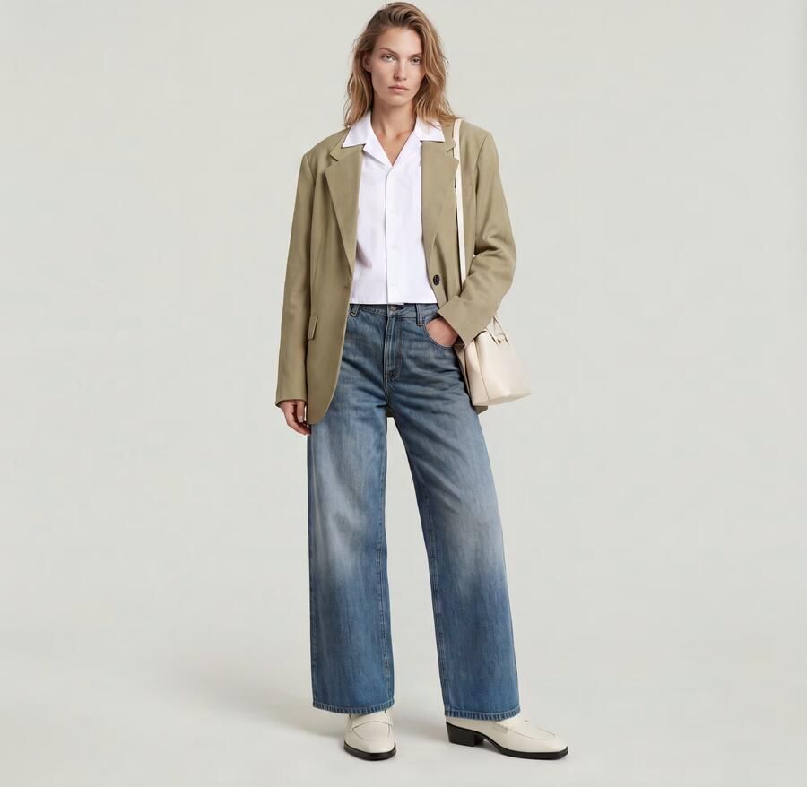 G-Star Raw High Loose fit jeans in used-look model 'Skater' - Foto 5