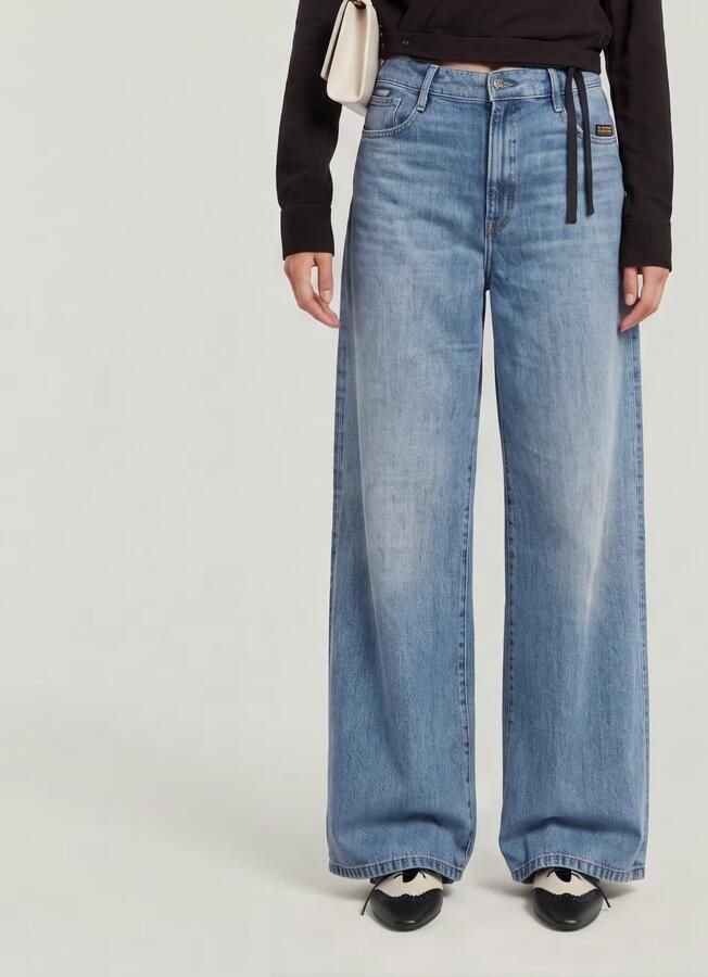 G-Star RAW Skater High Loose Jeans Lichtblauw Dames - Foto 5