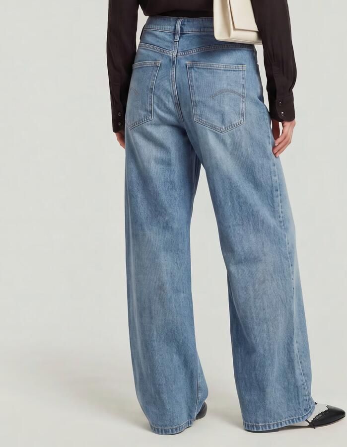 G-Star RAW Skater High Loose Jeans Lichtblauw Dames - Foto 4