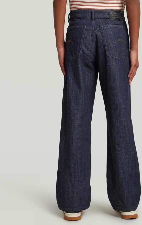 G-Star RAW Skater High Loose Jeans Meisjes Donkerblauw meisjes - Foto 4