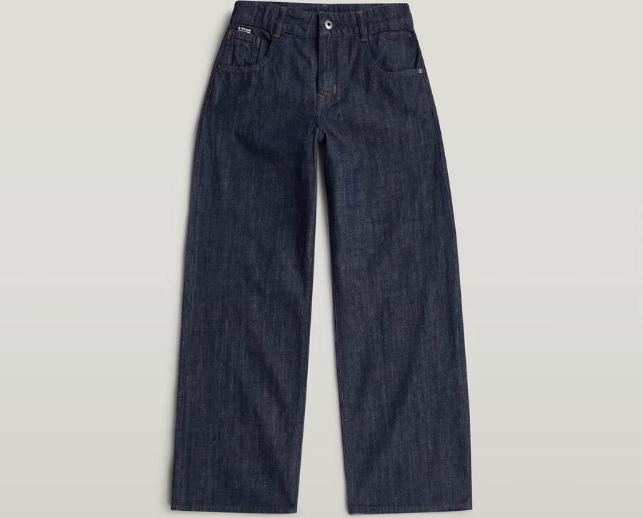 G-Star RAW Skater High Loose Jeans Meisjes Donkerblauw meisjes - Foto 3