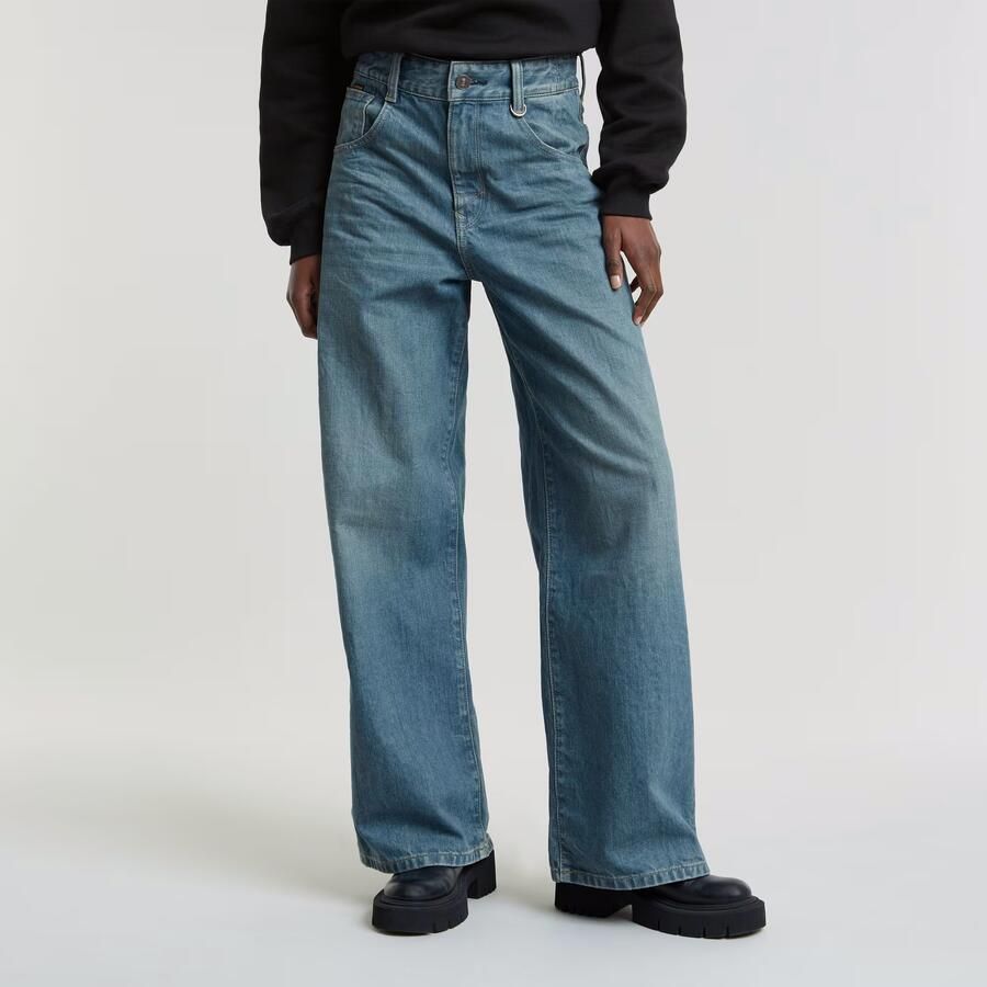 G-Star RAW Skater High Loose Jeans Midden blauw Dames