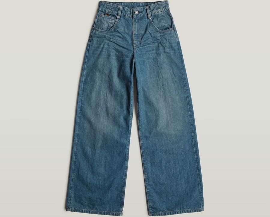 G-Star RAW Skater High Loose Jeans Midden blauw Dames - Foto 7