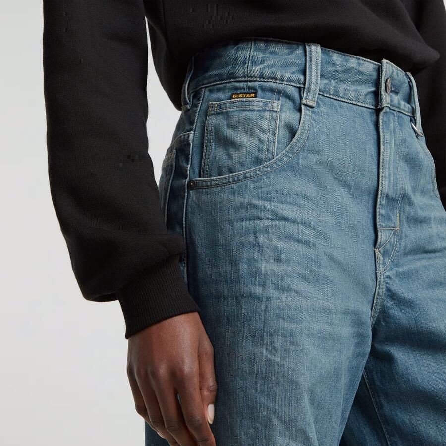 G-Star RAW Skater High Loose Jeans Midden blauw Dames - Foto 4