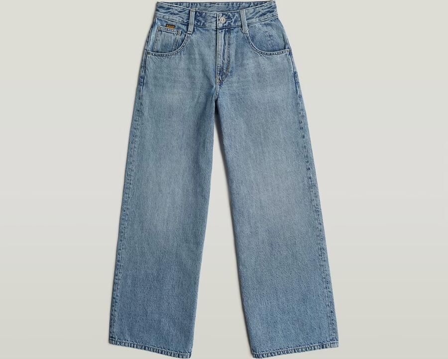 G-Star RAW Skater High Loose Jeans Midden blauw Dames - Foto 10