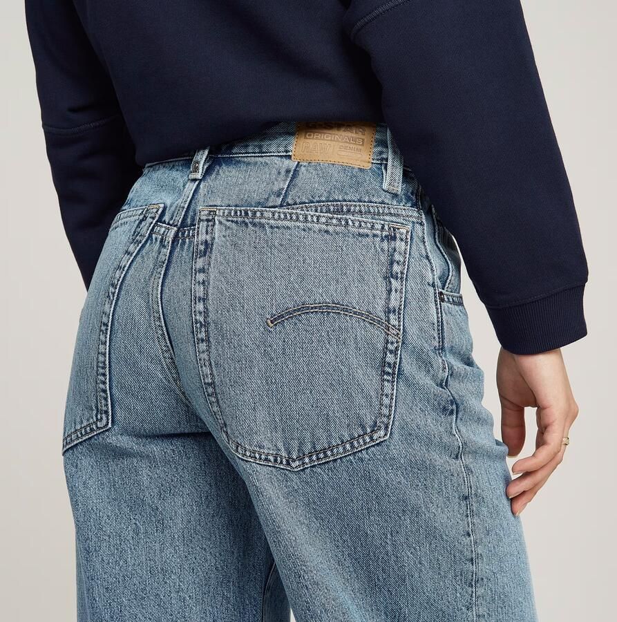 G-Star RAW Skater High Loose Jeans Midden blauw Dames - Foto 5