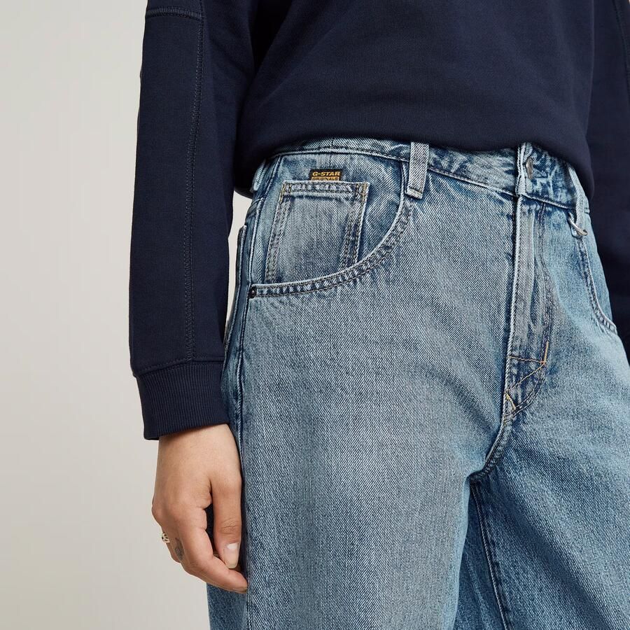 G-Star RAW Skater High Loose Jeans Midden blauw Dames - Foto 3