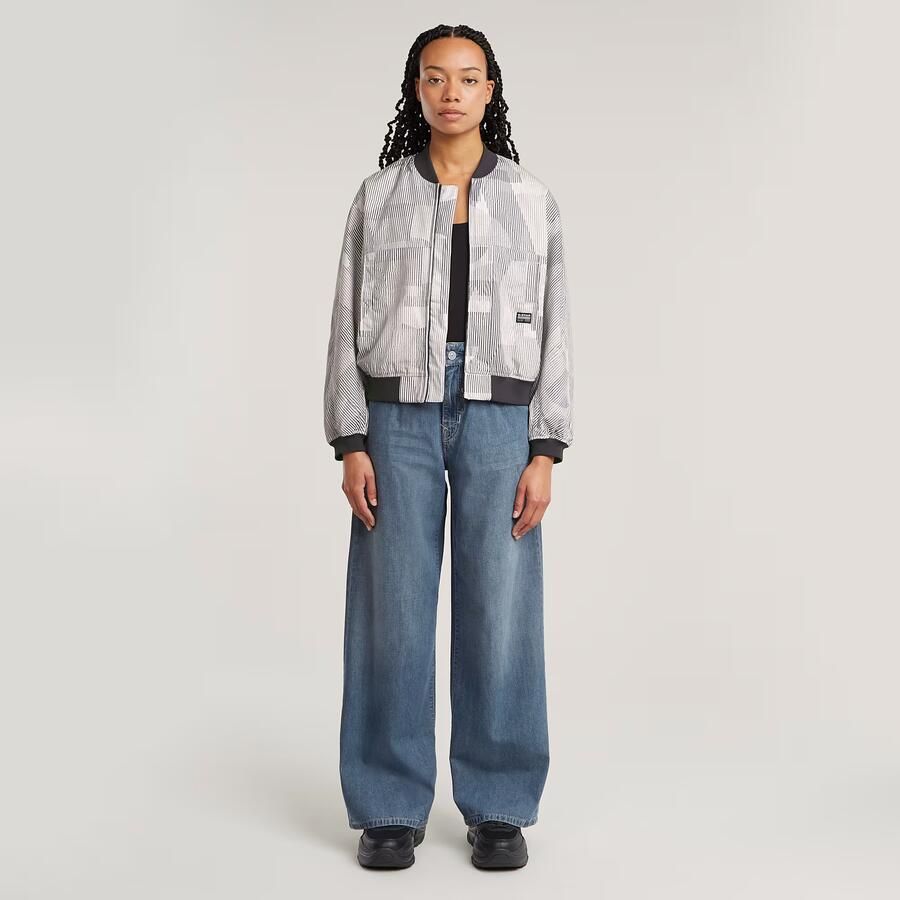 G-Star RAW Skater High Loose Jeans Midden blauw Dames - Foto 2