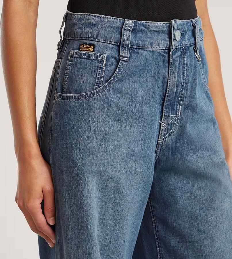 G-Star RAW Skater High Loose Jeans Midden blauw Dames - Foto 5