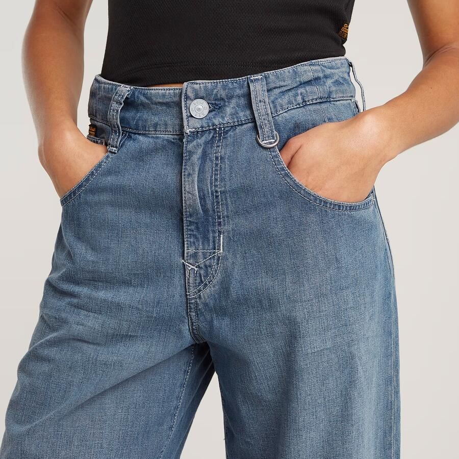 G-Star RAW Skater High Loose Jeans Midden blauw Dames - Foto 3