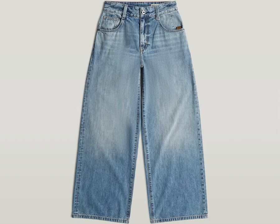 G-Star RAW Skater High Loose Jeans Midden blauw Dames - Foto 5