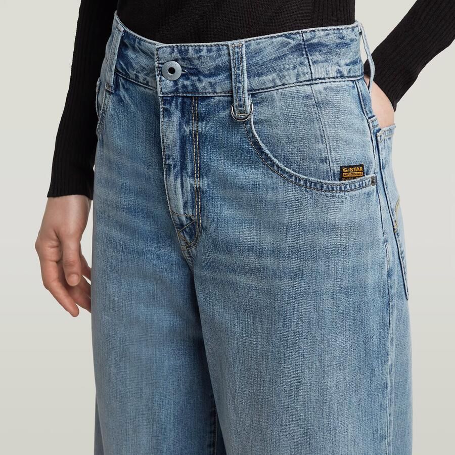 G-Star RAW Skater High Loose Jeans Midden blauw Dames - Foto 2