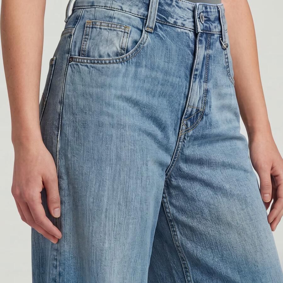 G-Star RAW Skater High Loose Jeans Midden blauw Dames - Foto 3