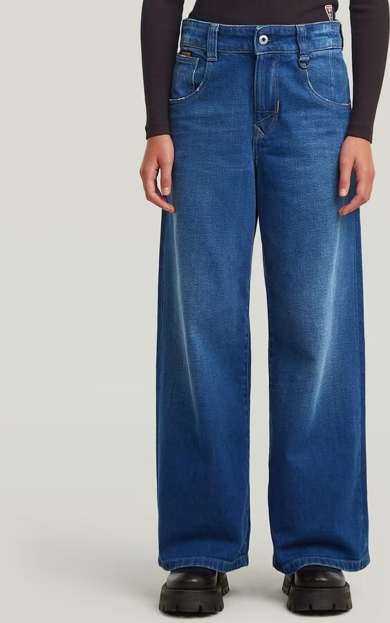 G-Star RAW Skater High Loose Jeans voor meisjes Donkerblauw meisjes