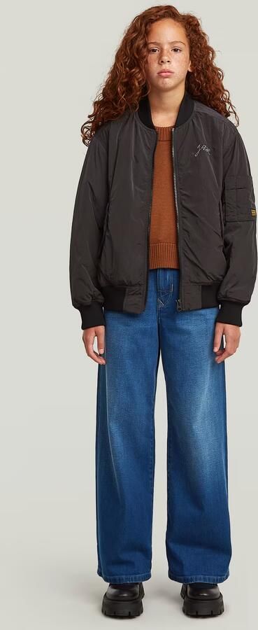 G-Star RAW Skater High Loose Jeans voor meisjes Donkerblauw meisjes - Foto 5